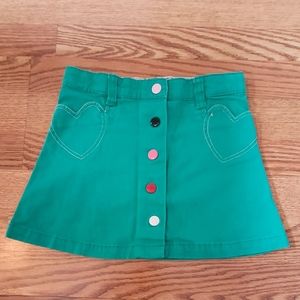 H&M skirt with Rainbow Pockets - size 5-6